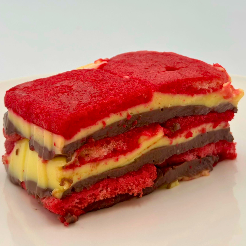 Zuppa inglese cremosa con savoiardi e alchermes