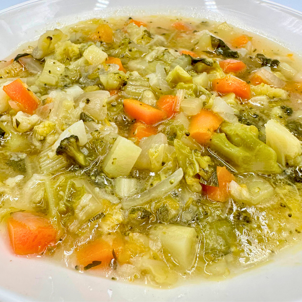 Minestrone autunnale senza legumi