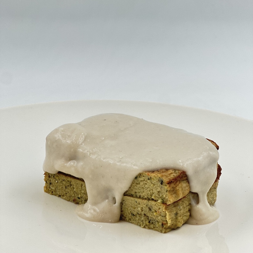 Flan di verdure con fonduta leggera