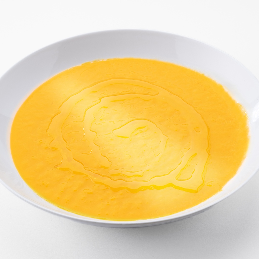 Crema di zucca e porri